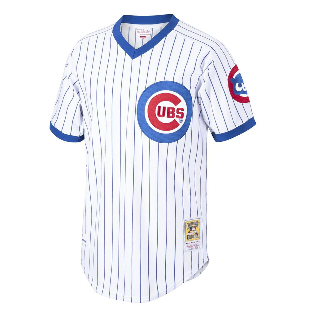 Men's Chicago Cubs Ryne Sandberg White 1987 Player Jersey