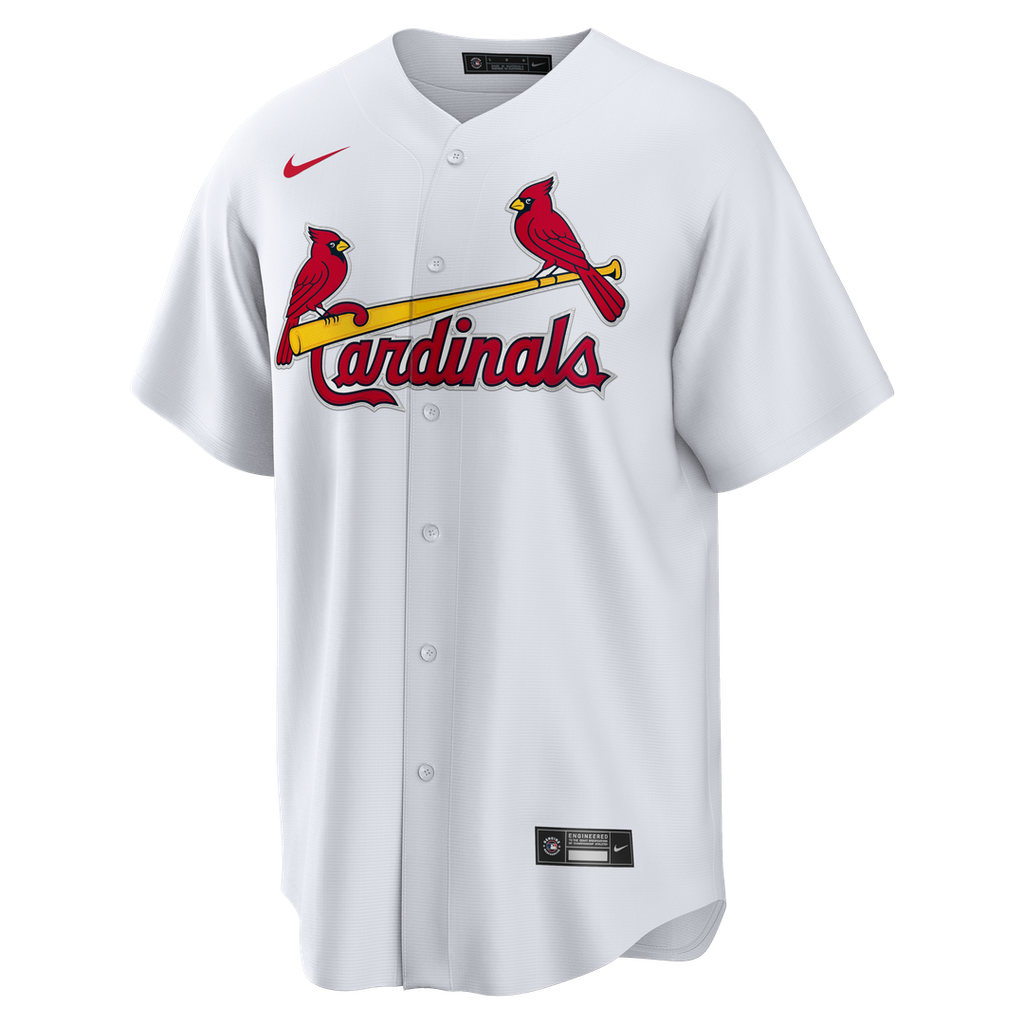 Men's St. Louis Cardinals JJ Wetherholt White Home Replica Jersey