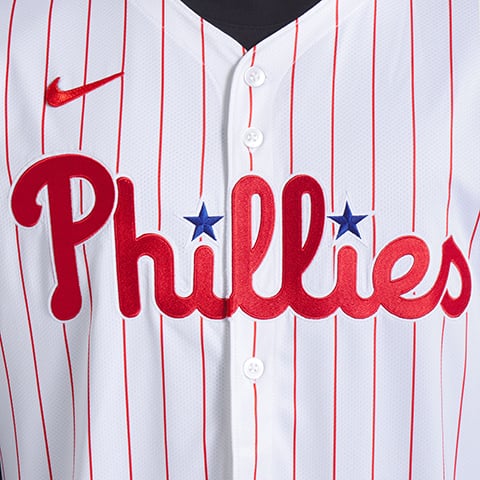 Men's Philadelphia Phillies Bryce Harper White Home Elite Jersey