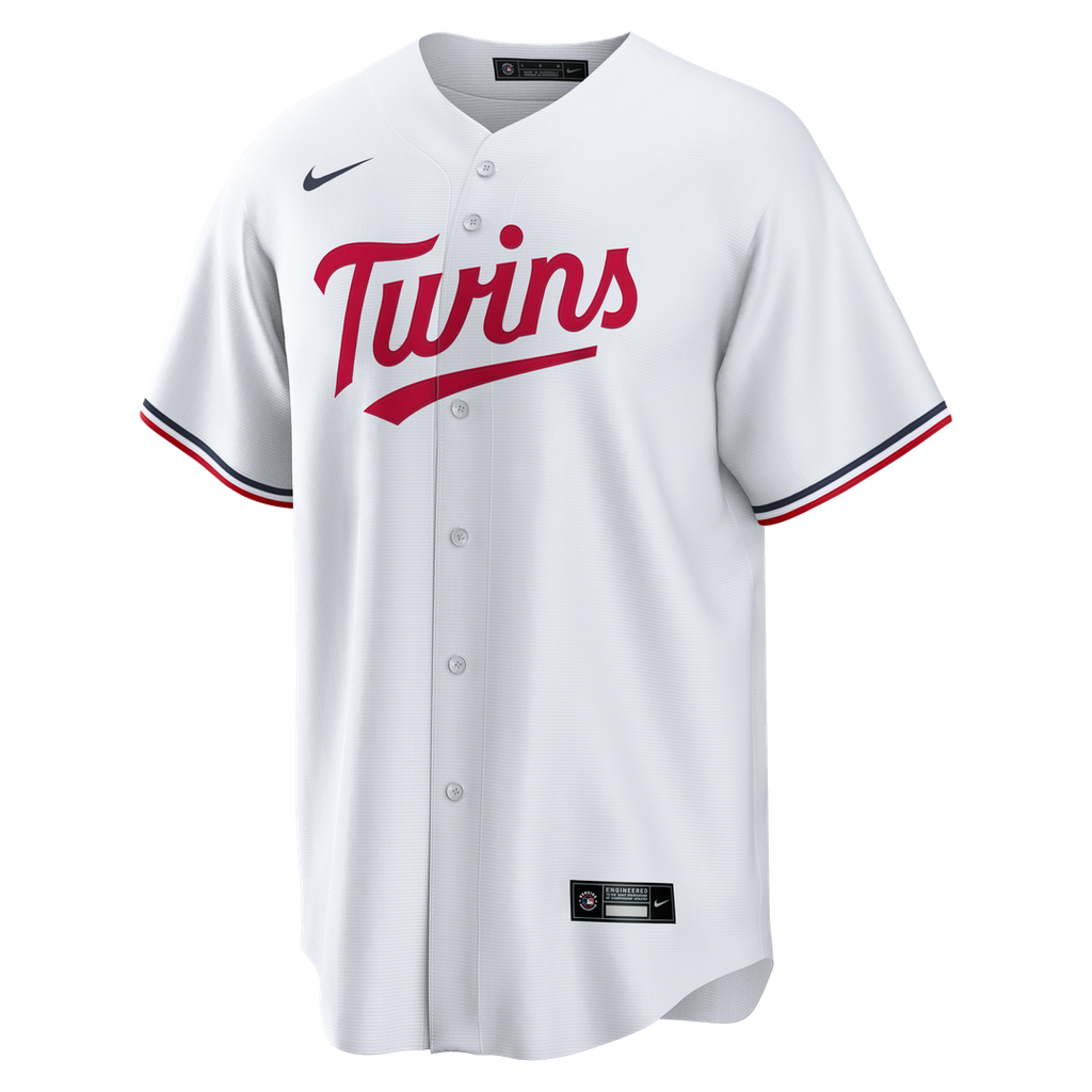 Men's Minnesota Twins A.J. Minter White Home Replica Jersey