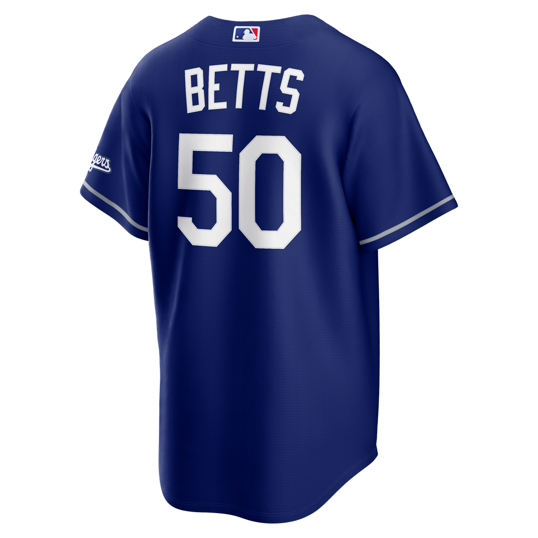 Men's Los Angeles Dodgers Mookie Betts Royal Alternate Stadium Jersey