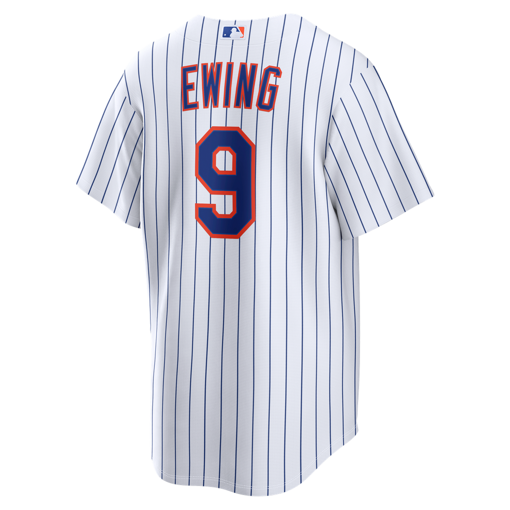Men's New York Mets AJ Ewing White Home Replica Jersey