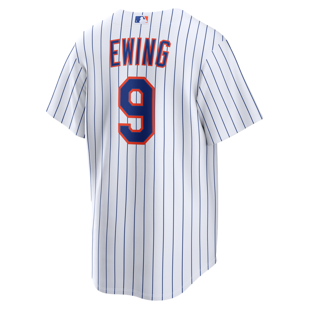 Men's New York Mets AJ Ewing White Home Replica Jersey