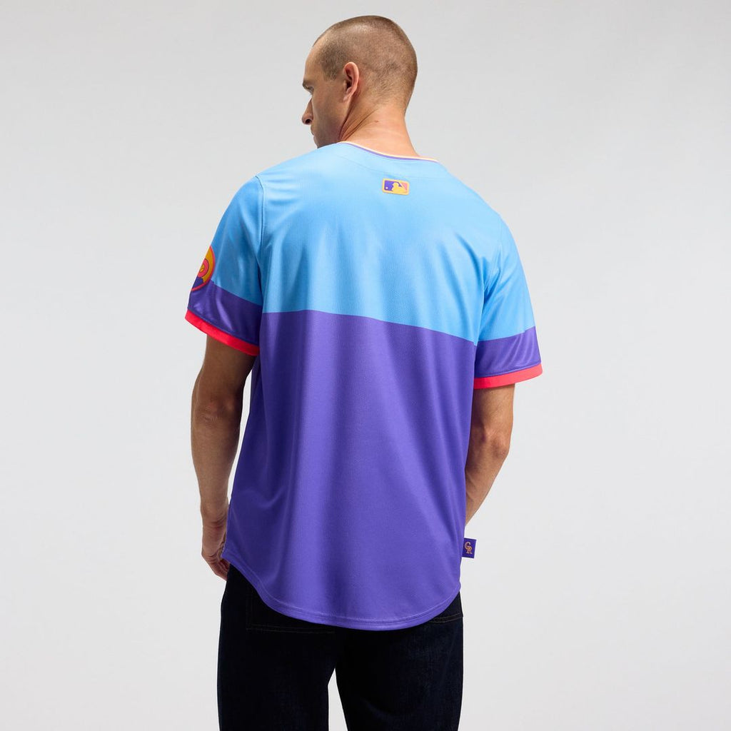 Men's Colorado Rockies Purple/Light Blue 2025 City Connect Jersey
