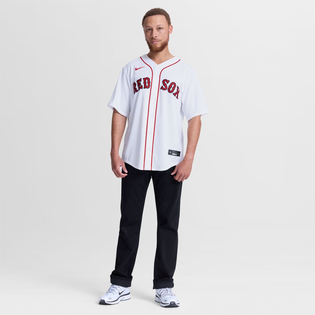 Men's Boston Red Sox Wilyer Abreu White Home Replica Jersey