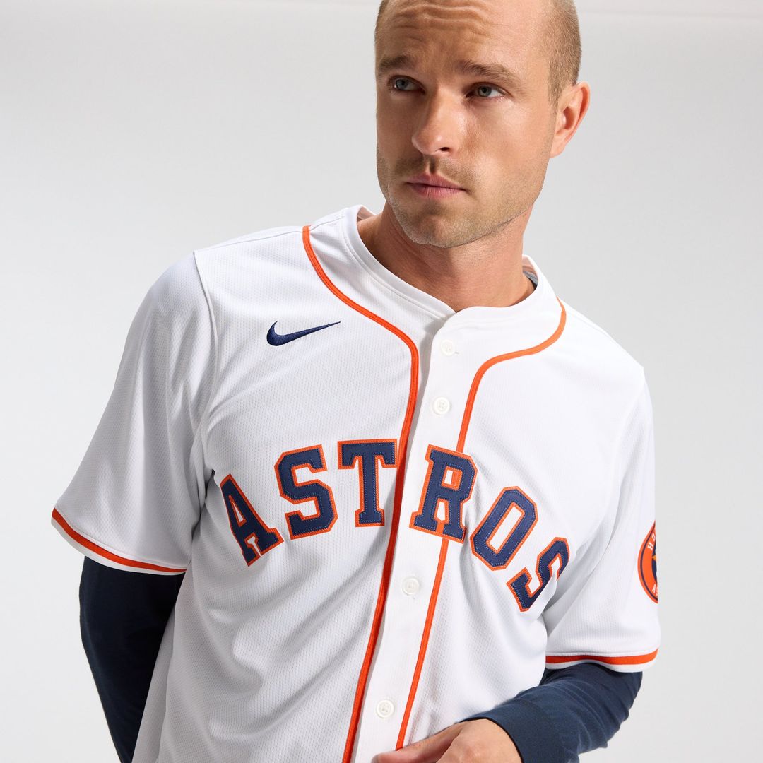 Men's Houston Astros White Home Jersey