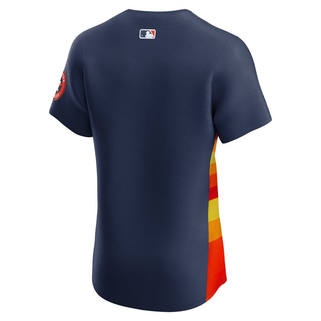 Men's Houston Astros Navy Alternate 2 Elite Jersey