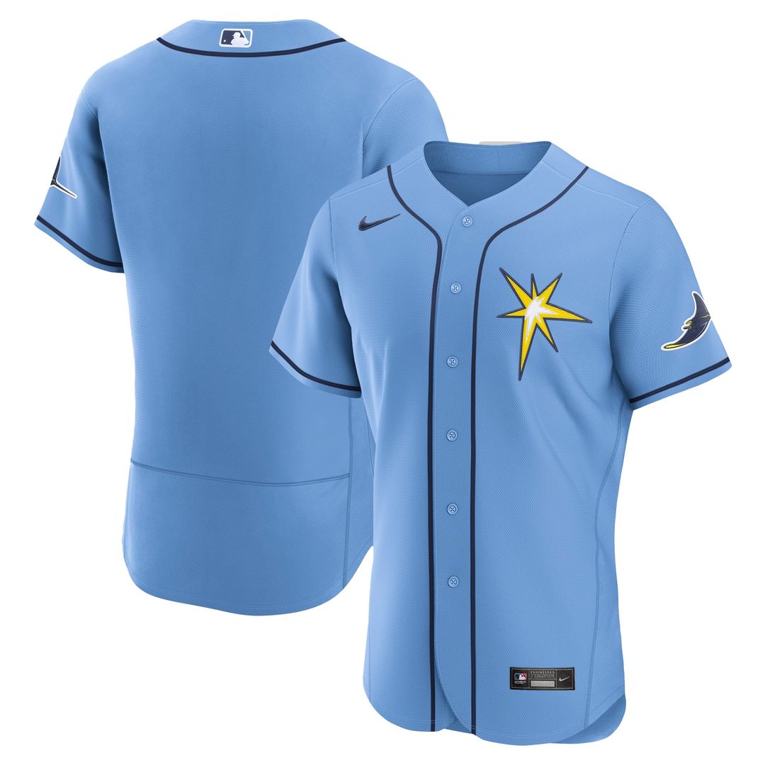 Men's Tampa Bay Rays Light Blue Alternate Jersey