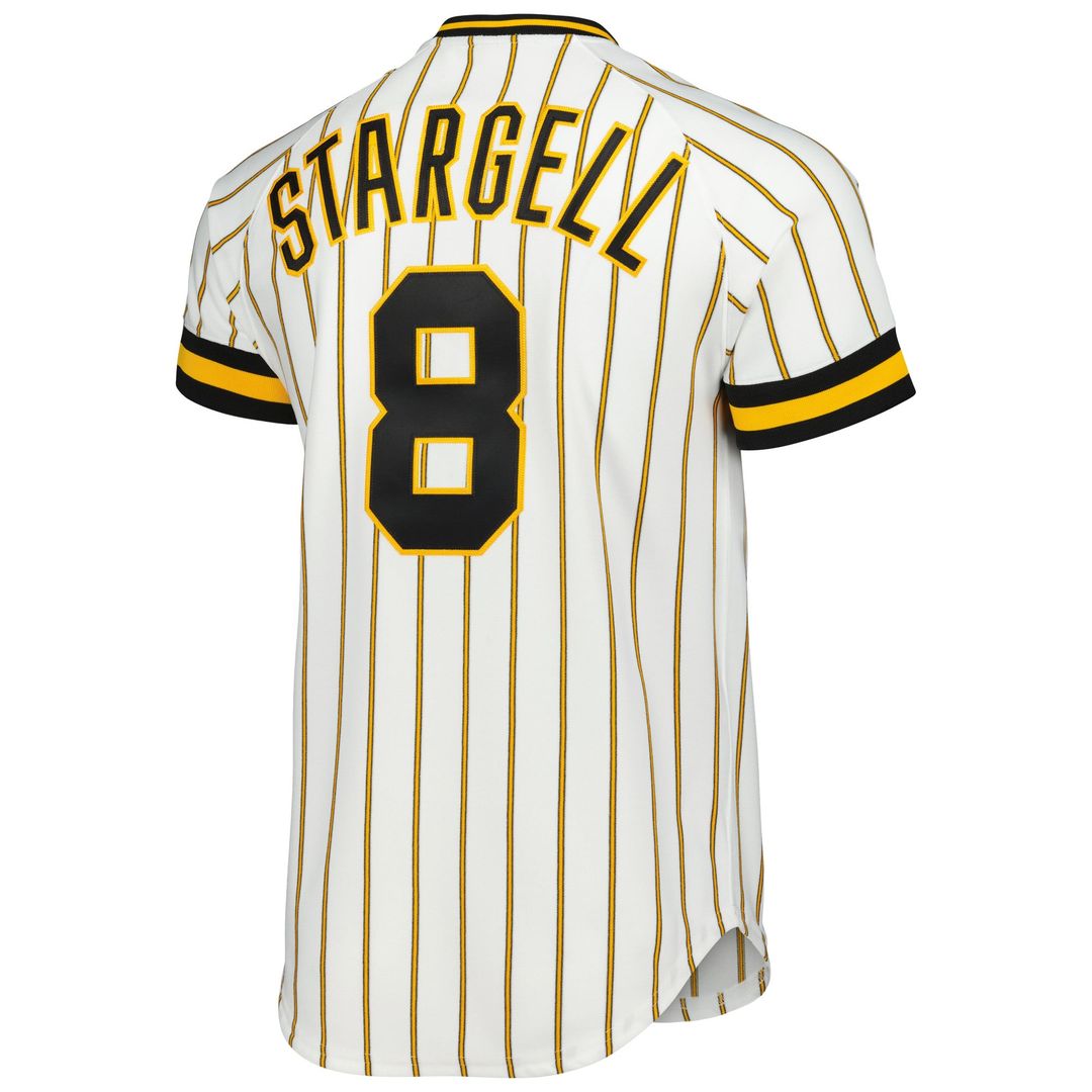 Men's Pittsburgh Pirates Willie Stargell Gold 1979 Throwback Jersey