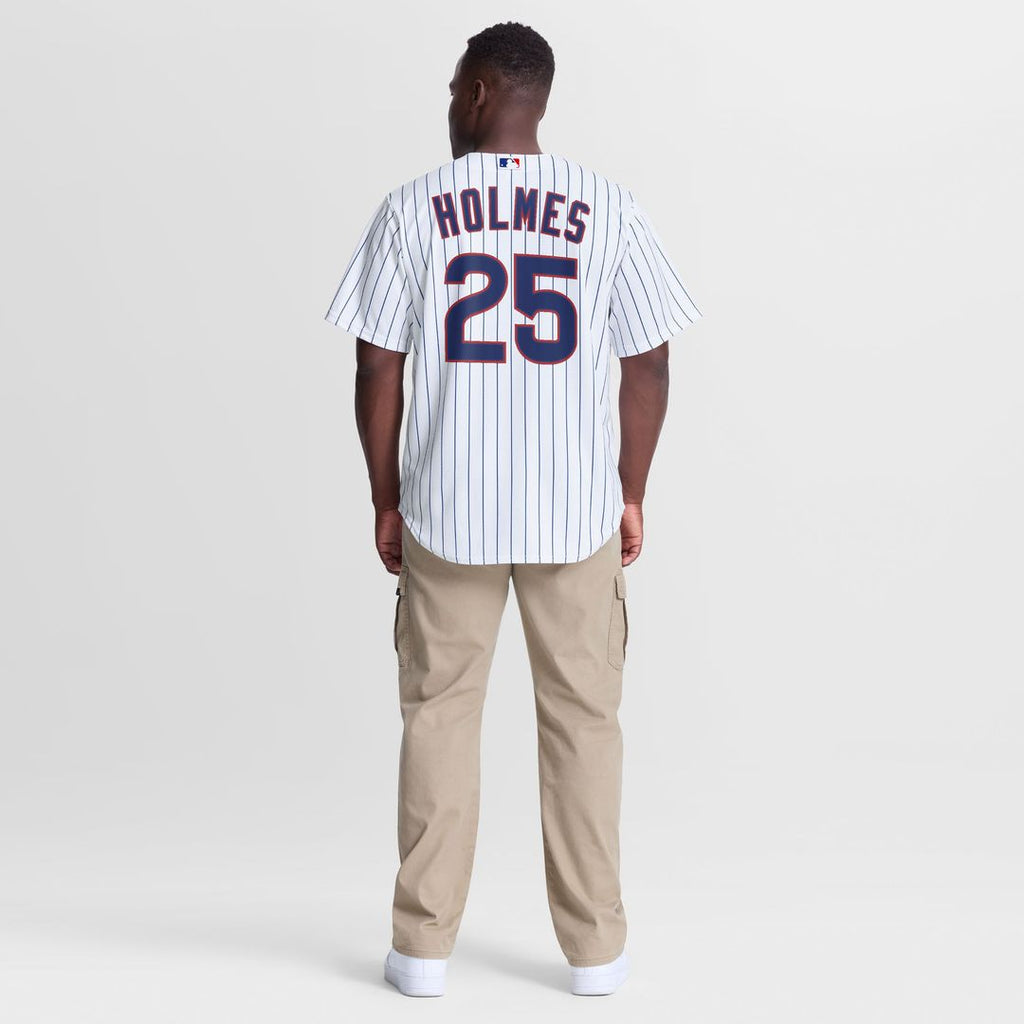 Men's Chicago Cubs Clay Holmes White Home Replica Jersey