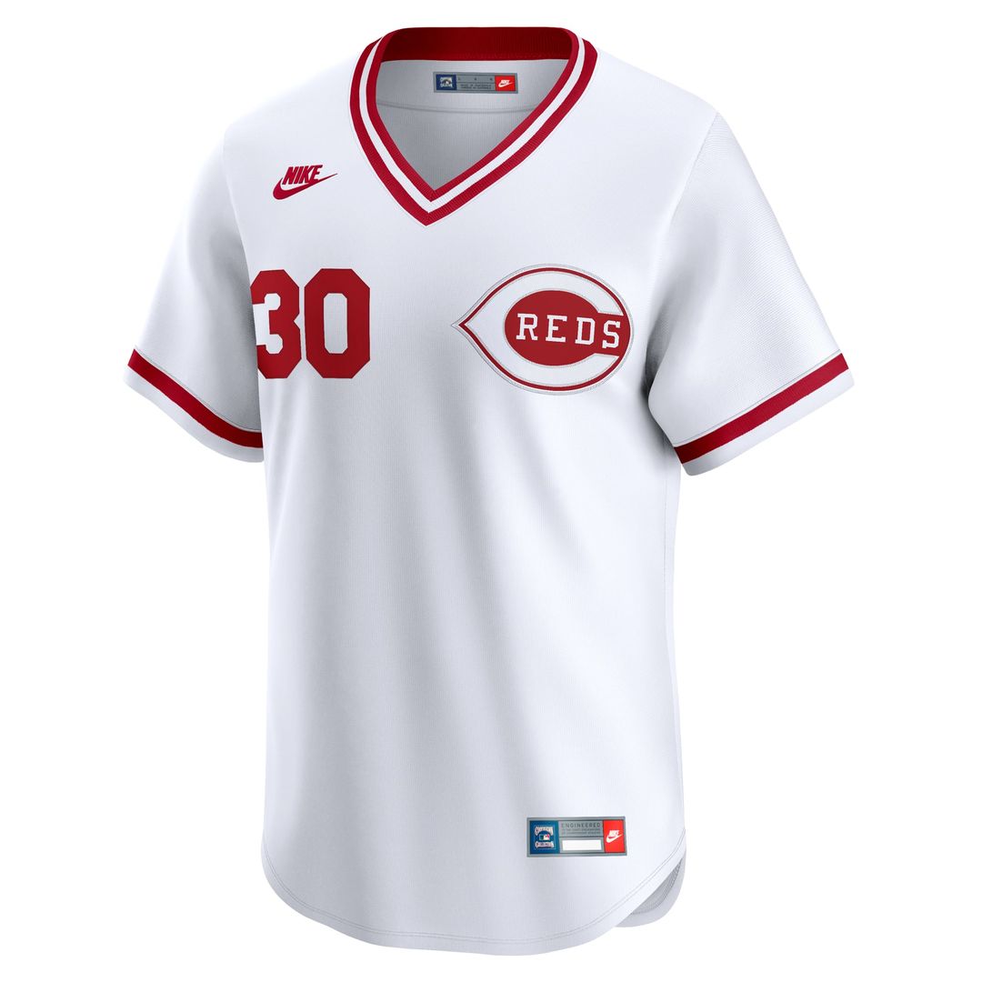 Men's Cincinnati Reds Ken Griffey White Throwback Jersey