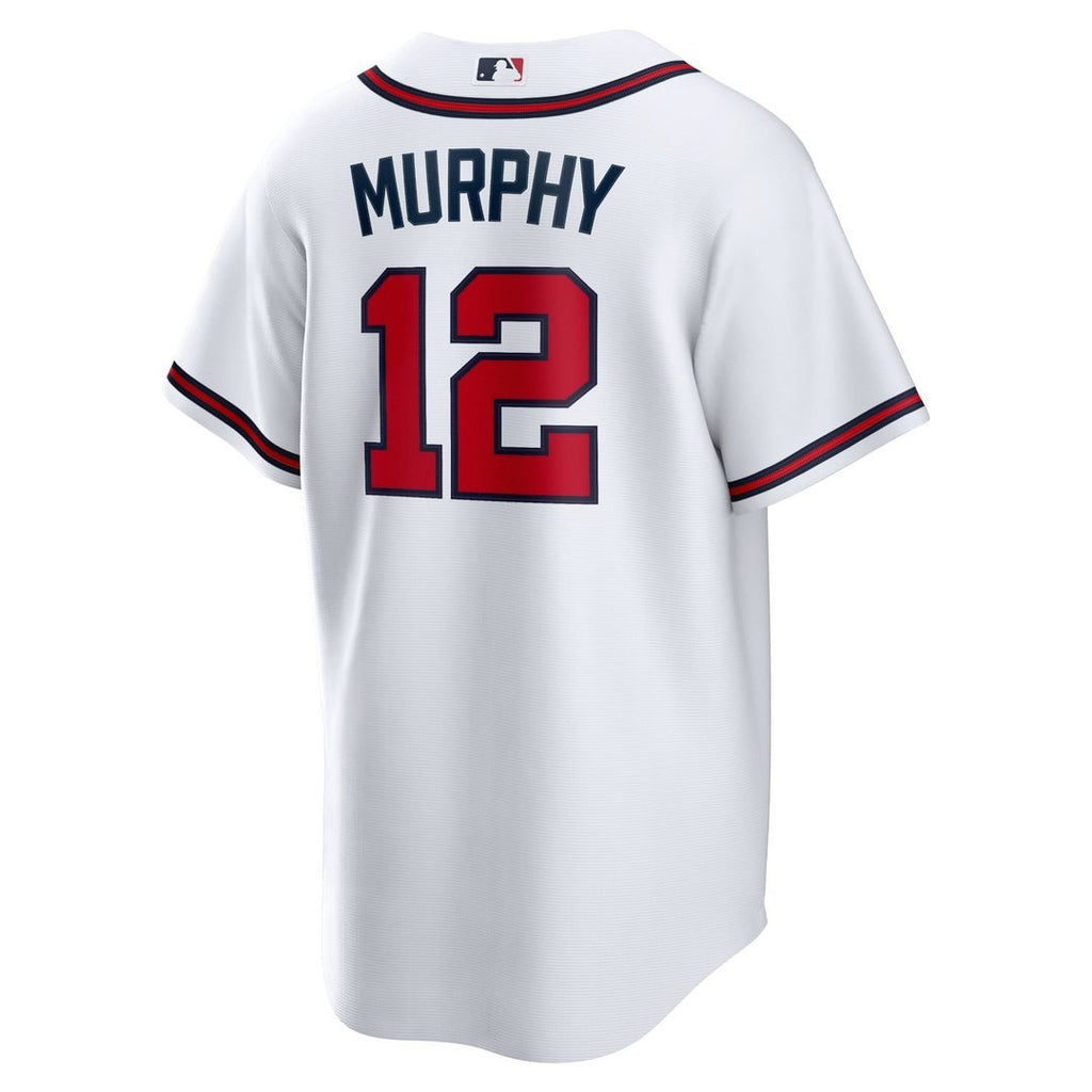 Men's Atlanta Braves Sean Murphy White Replica Player Jersey