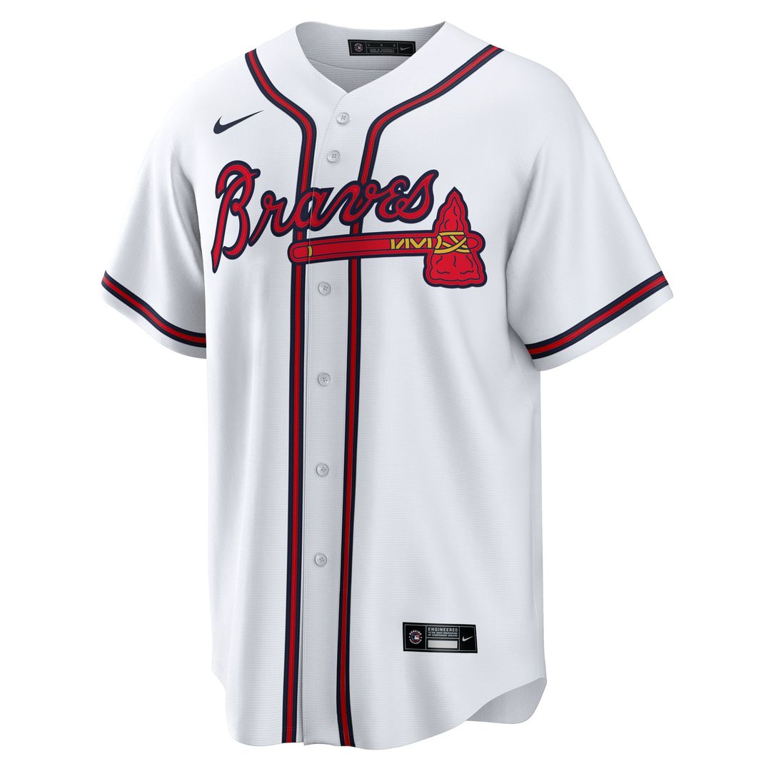 Men's Atlanta Braves Chris Sale White Home Replica Jersey