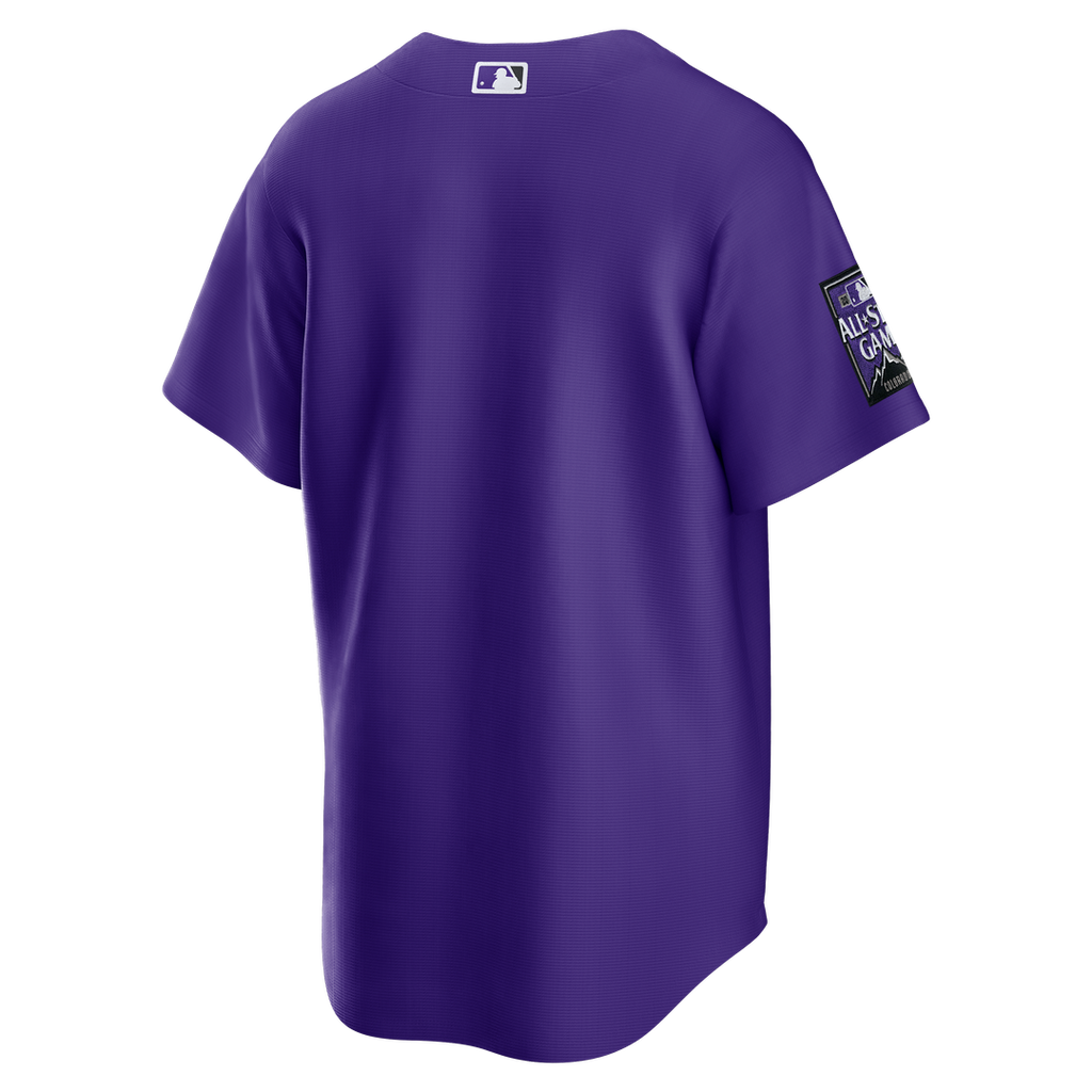 Men's Colorado Rockies Purple Alternate Replica Team Jersey