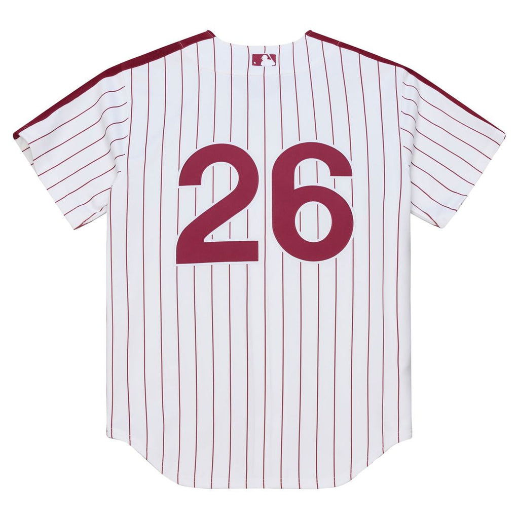 Men's Philadelphia Phillies Chase Utley White 2003 Jersey