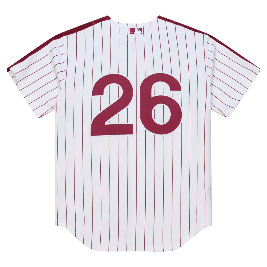 Men's Philadelphia Phillies Chase Utley White 2003 Jersey