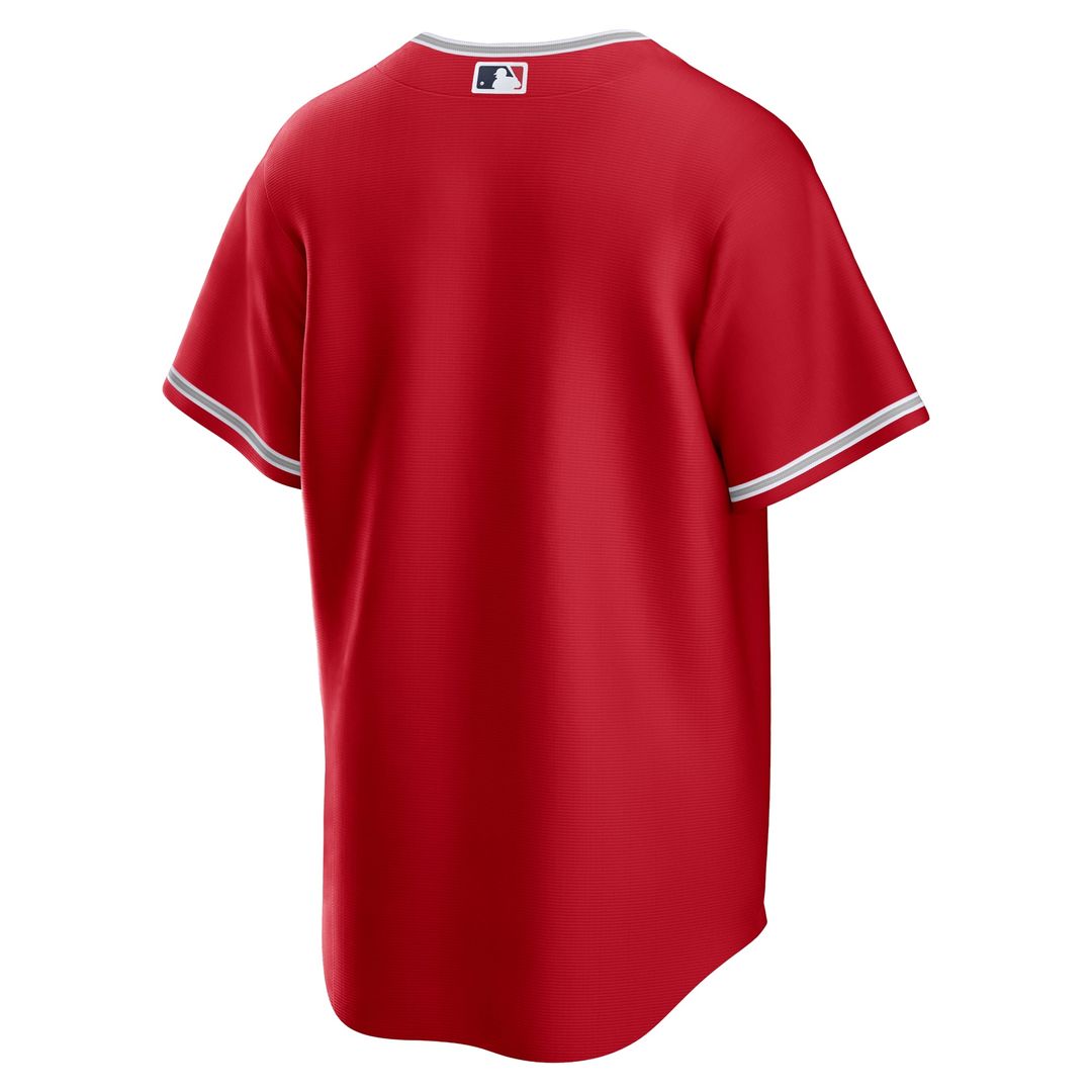 Men's Los Angeles Angels Red Alternate Replica Team Jersey