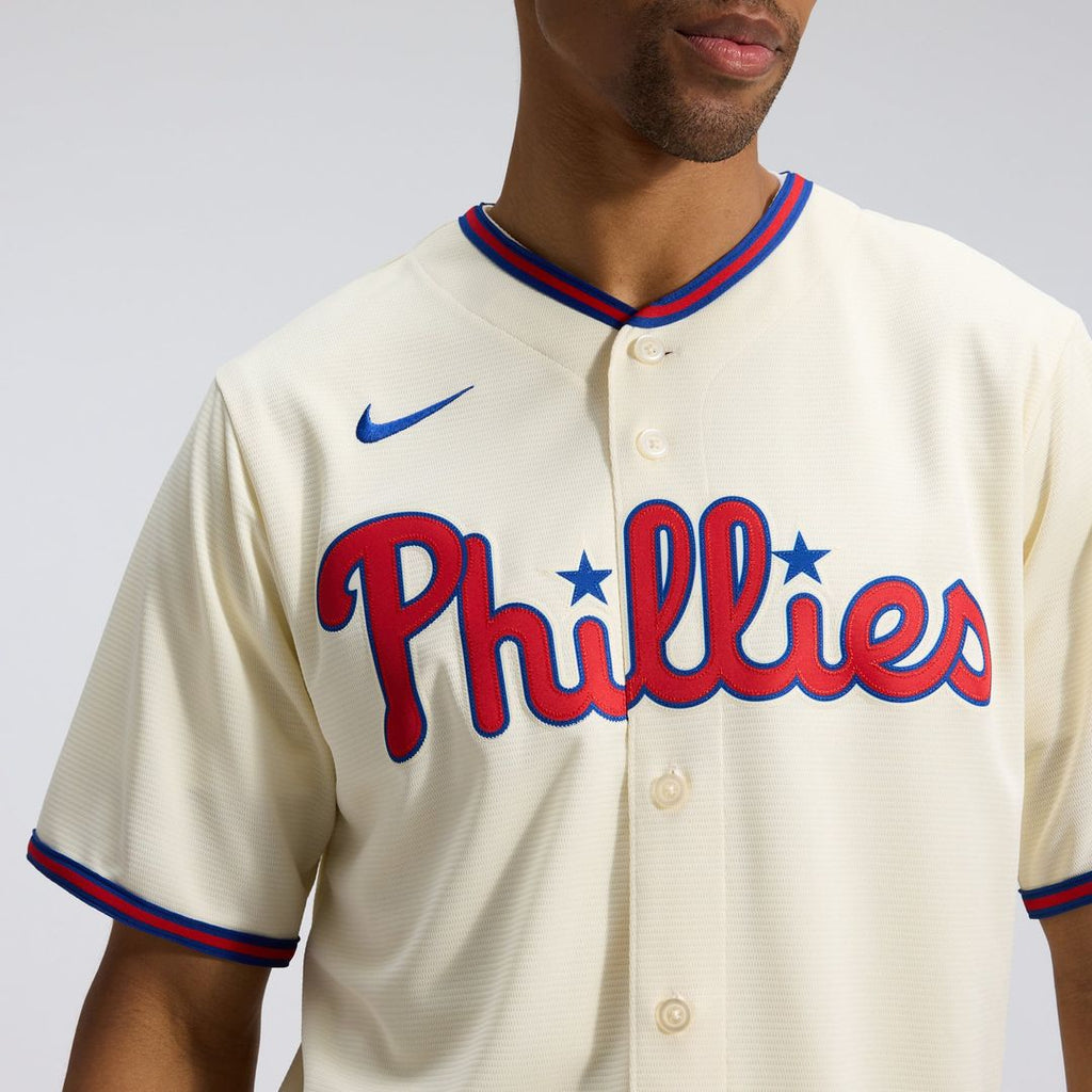 Men's Philadelphia Phillies White Home Replica Jersey