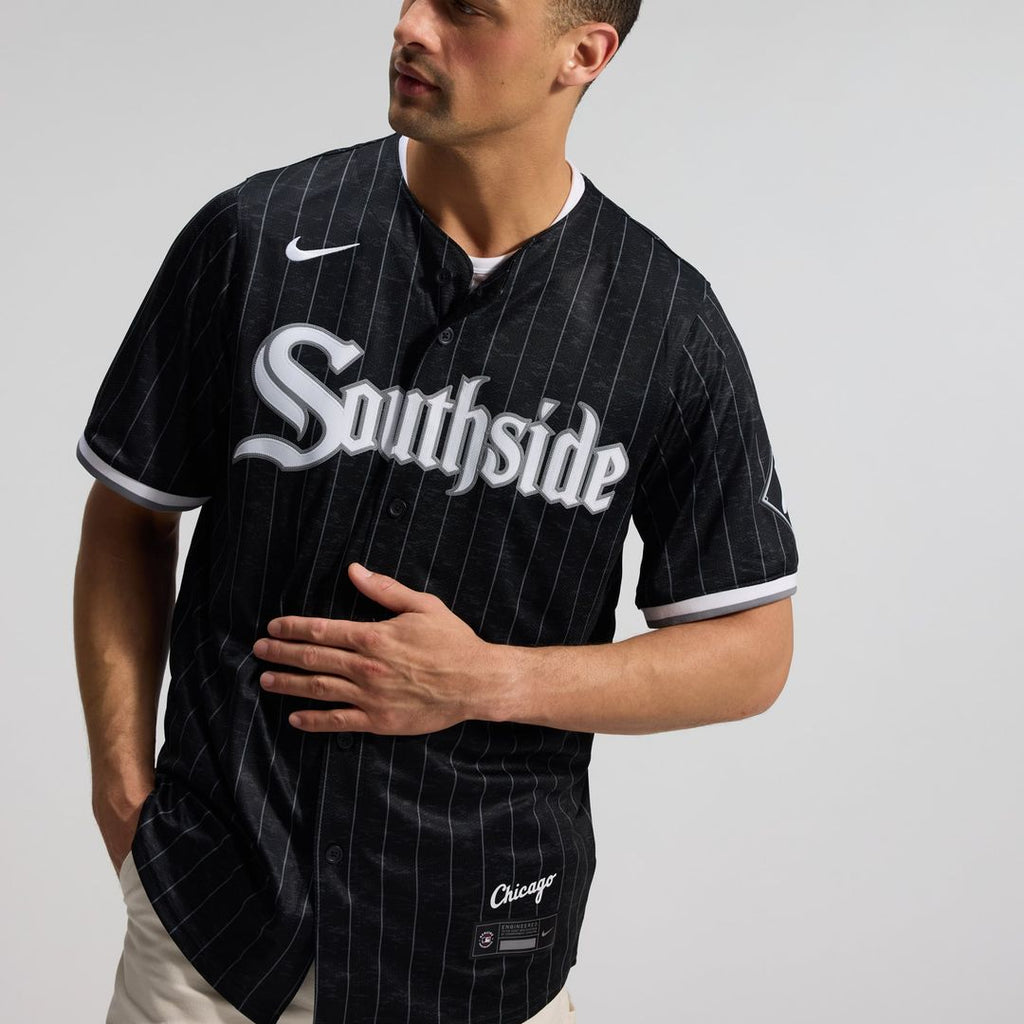 Men's Chicago White Sox Black City Connect Jersey