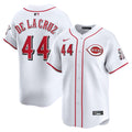 Men's Cincinnati Reds Elly De La Cruz White Home Player Jersey