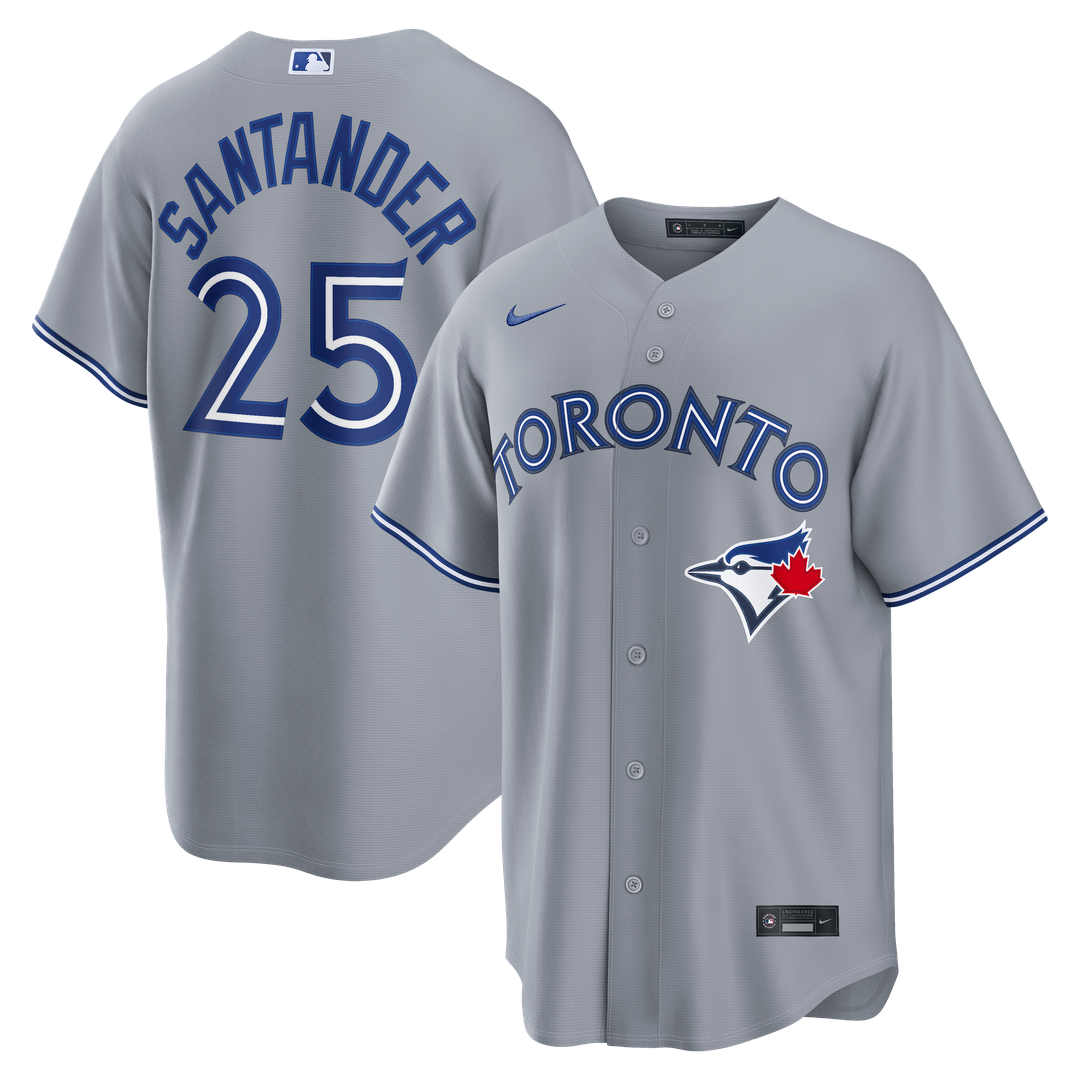 Men's Toronto Blue Jays Anthony Santander Light Blue Alternate Replica Jersey