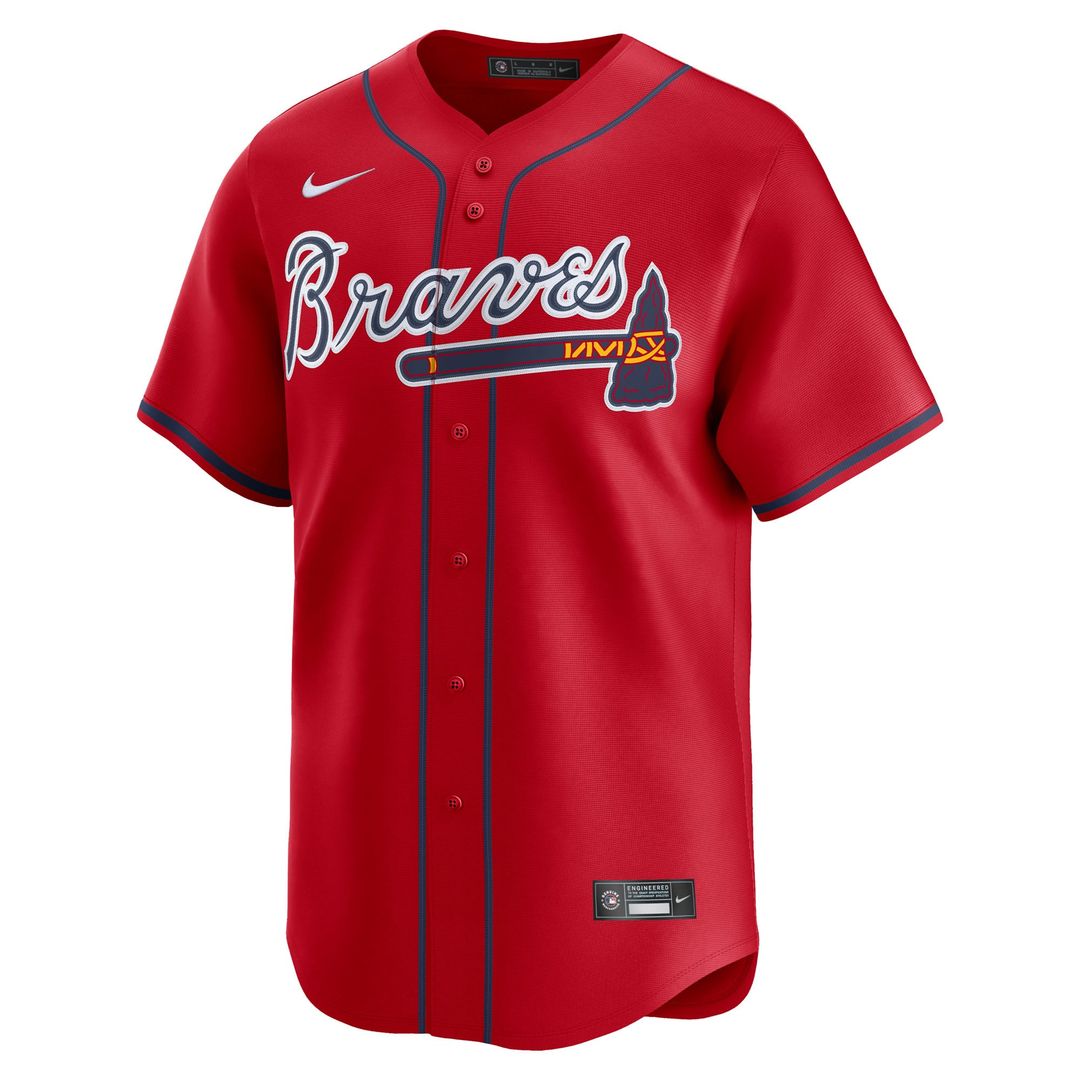Men's Atlanta Braves White Home Jersey