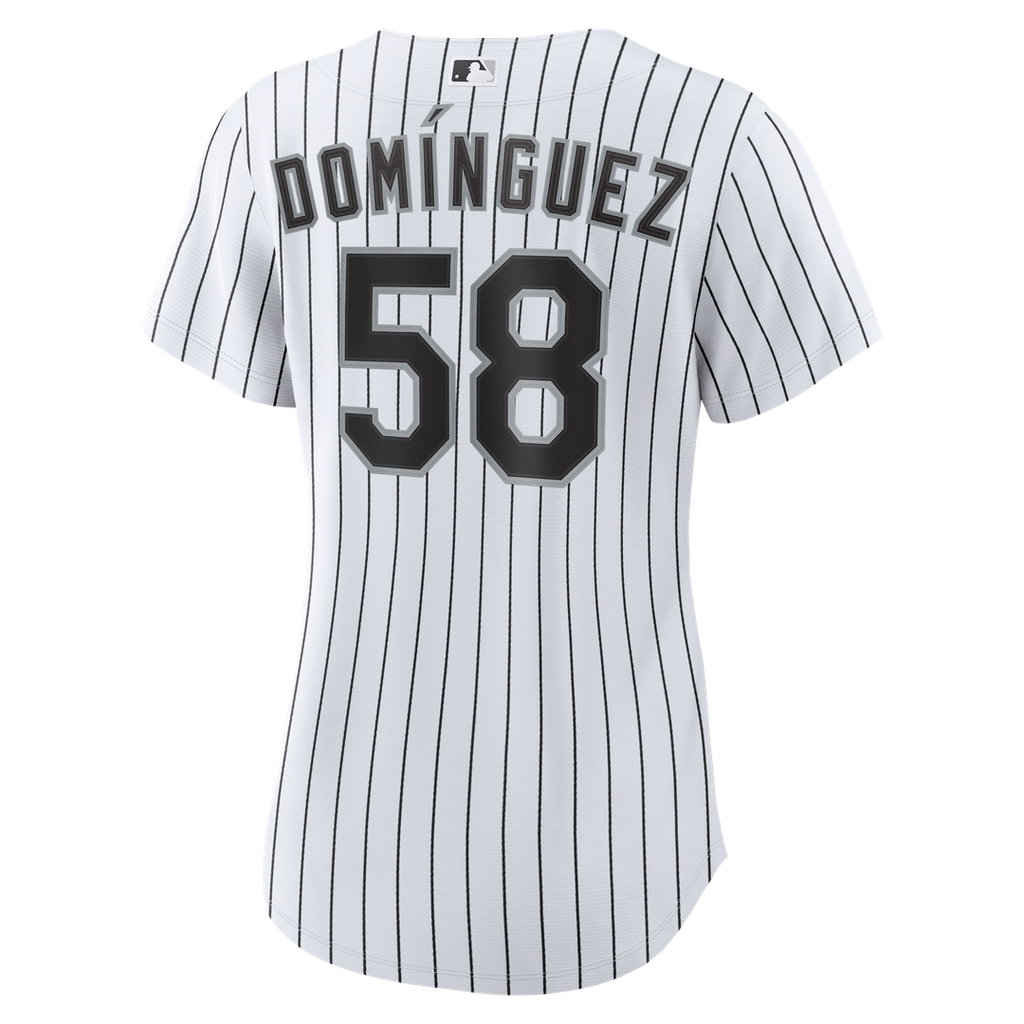 Women's Chicago White Sox Seranthony Domínguez White Home Replica Jersey