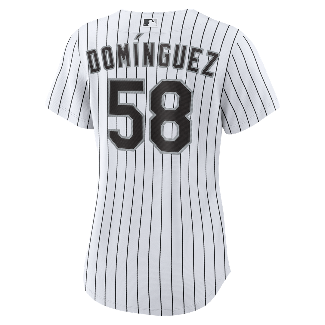 Women's Chicago White Sox Seranthony Domínguez White Home Replica Jersey