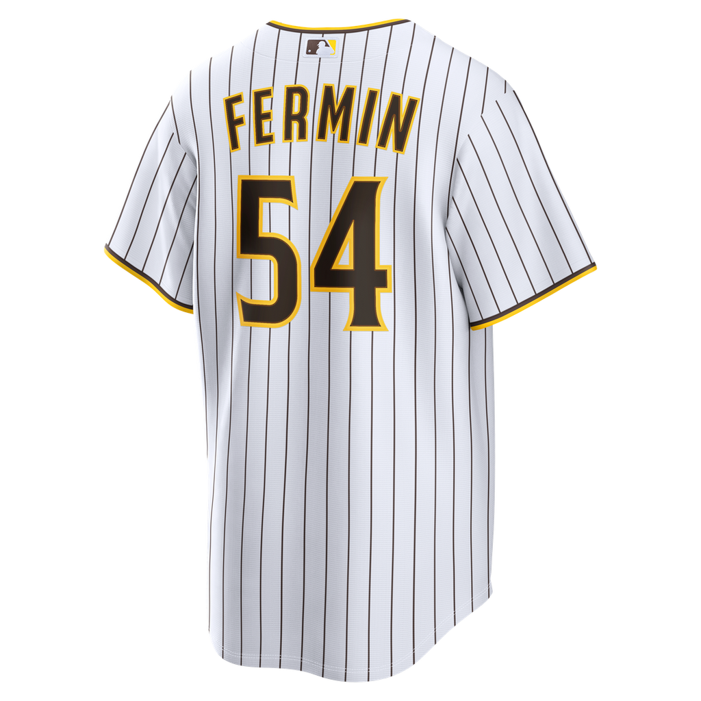 Men's San Diego Padres Freddy Fermin White Home Replica Jersey