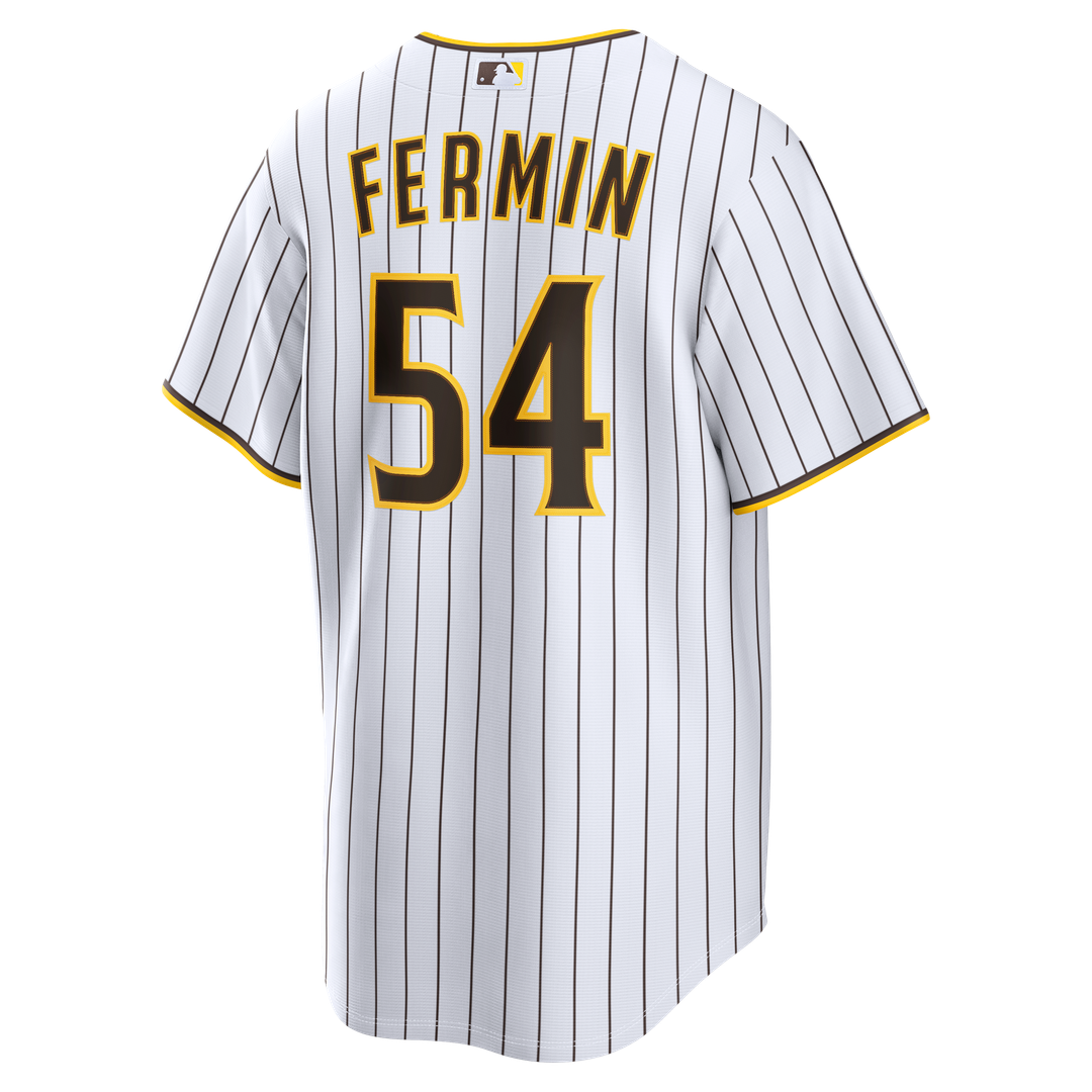 Men's San Diego Padres Freddy Fermin White Home Replica Jersey