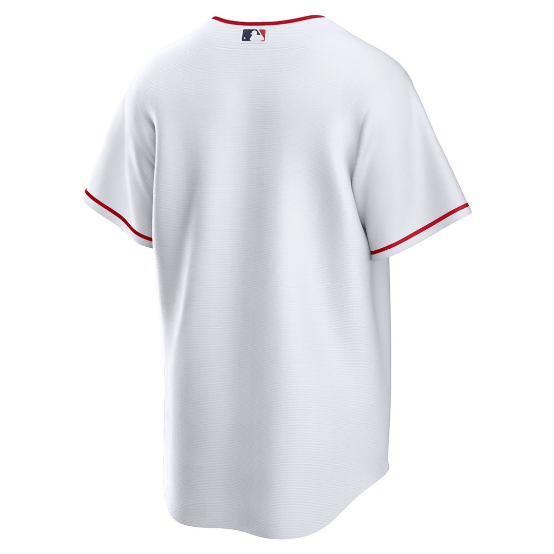 Men's Los Angeles Angels White Home Blank Replica Jersey
