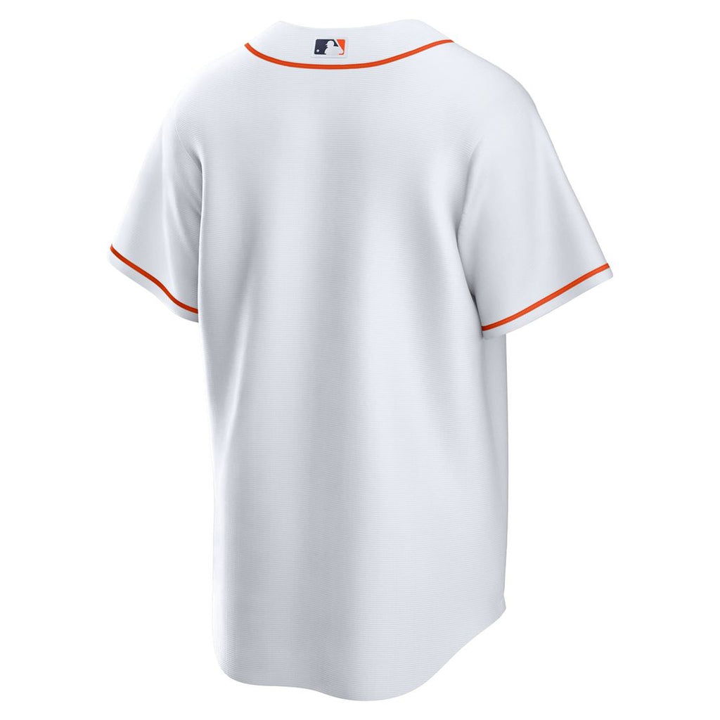 Men's Houston Astros White Home Replica Team Jersey