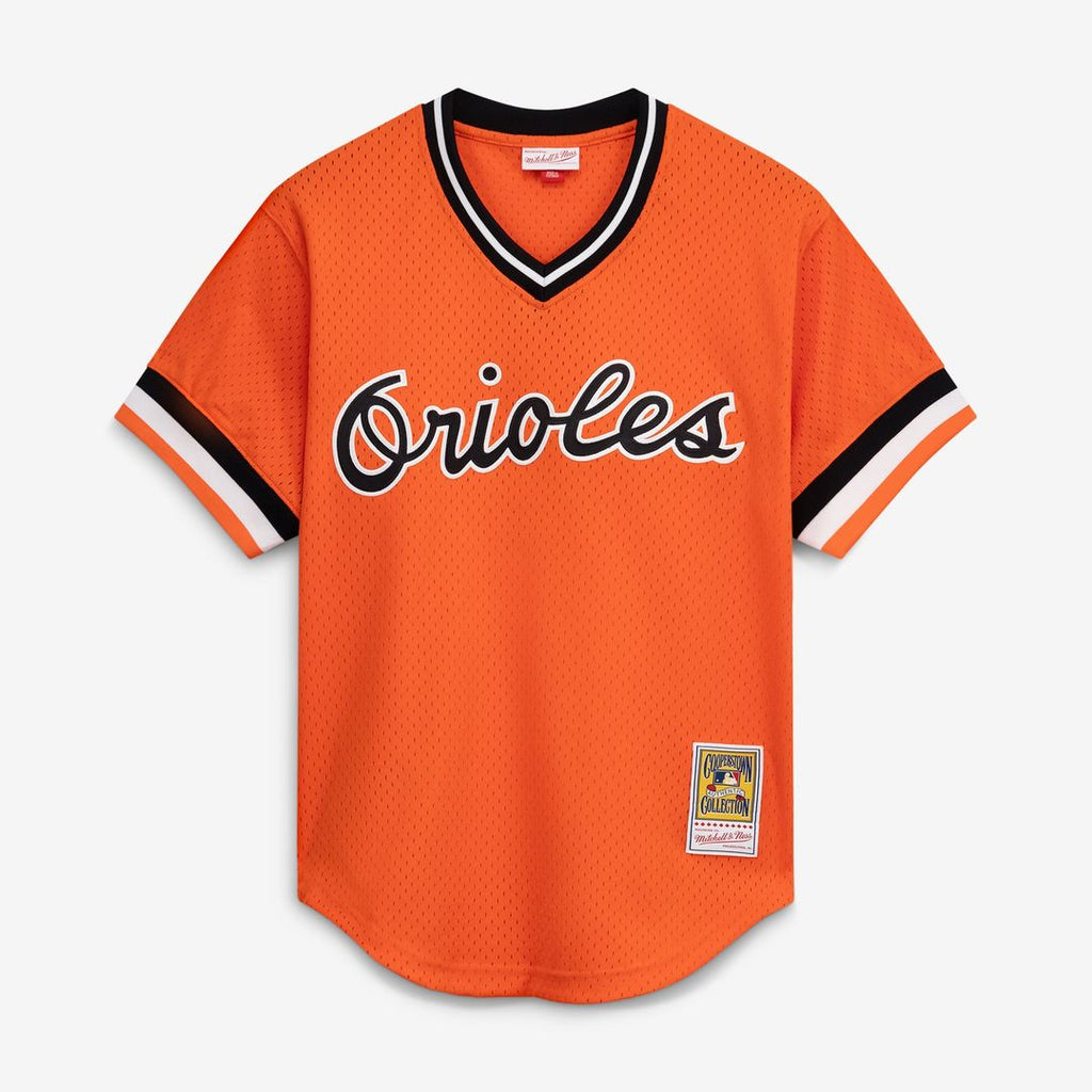 Men's Baltimore Orioles Cal Ripken Jr. it Orange Batting Practice Jersey