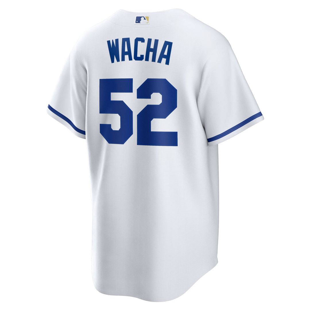 Men's Kansas City Royals Michael Wacha White Home Replica Jersey