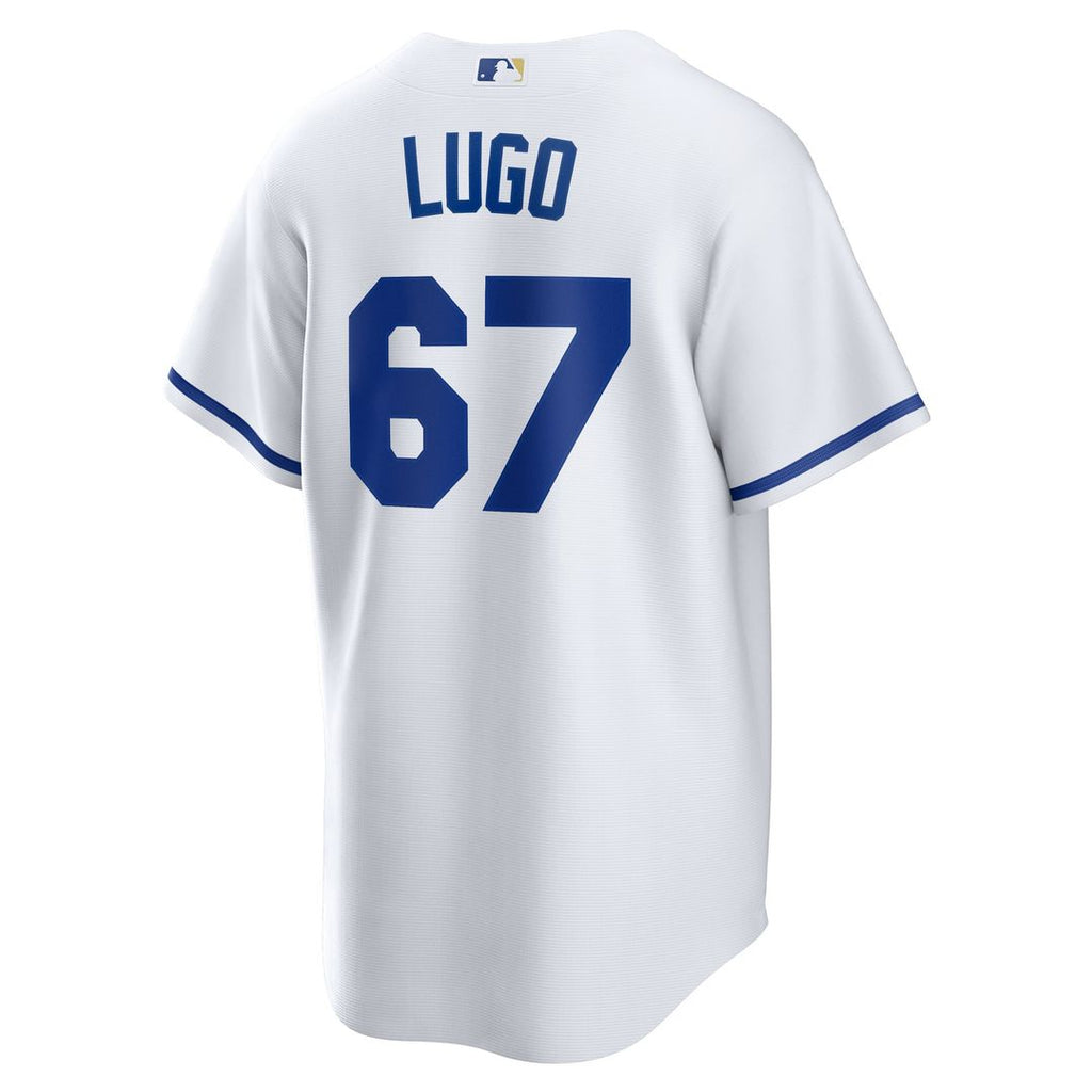 Men's Kansas City Royals Seth Lugo White Home Replica Jersey