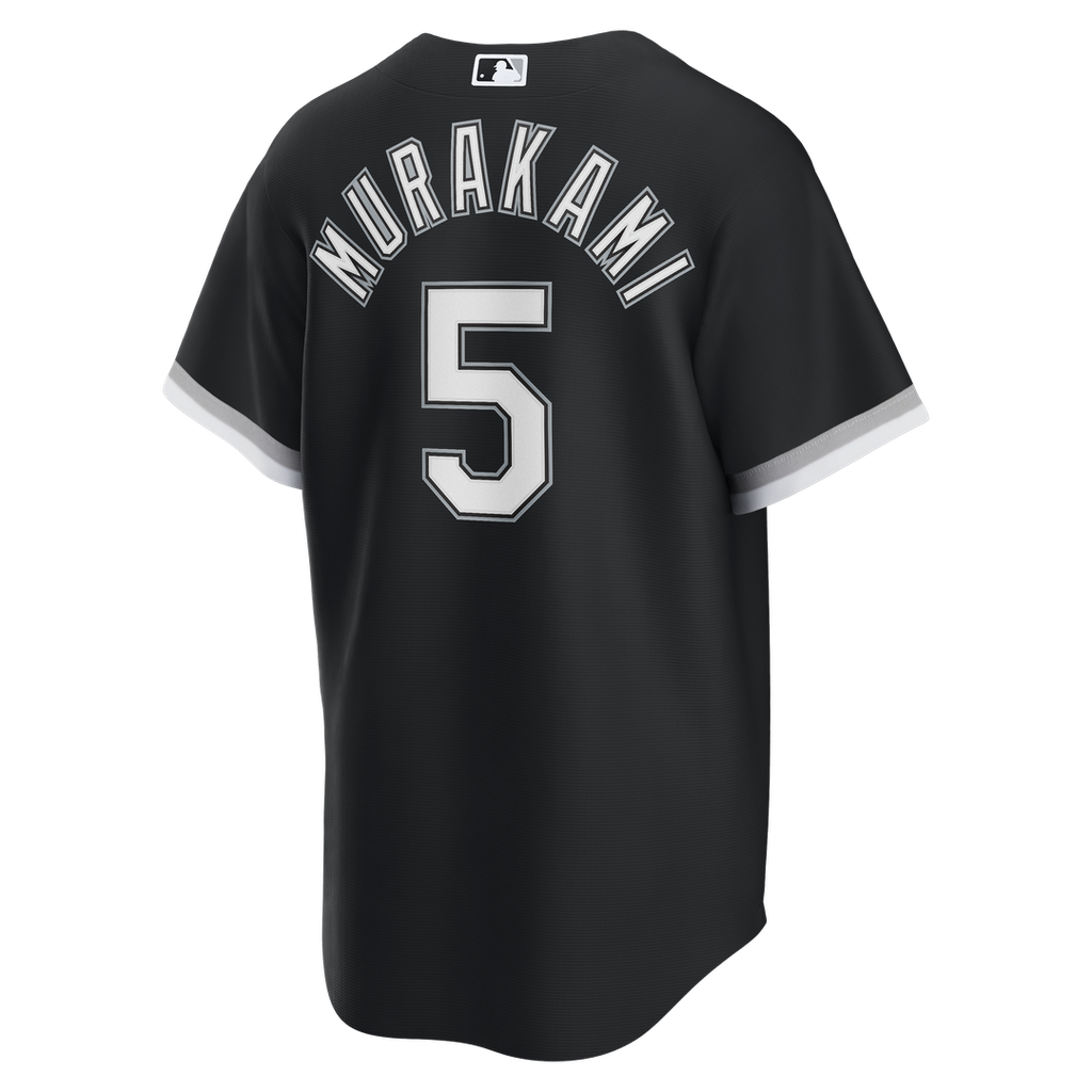 Men's Chicago White Sox Munetaka Murakami Black Alternate Replica Jersey