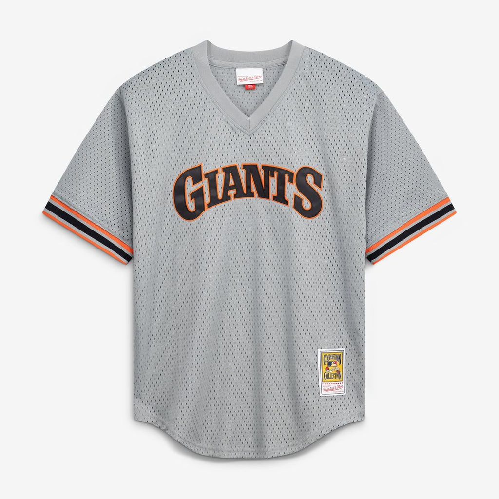 Men's San Francisco Giants Will Clark Gray Batting Practice Jersey