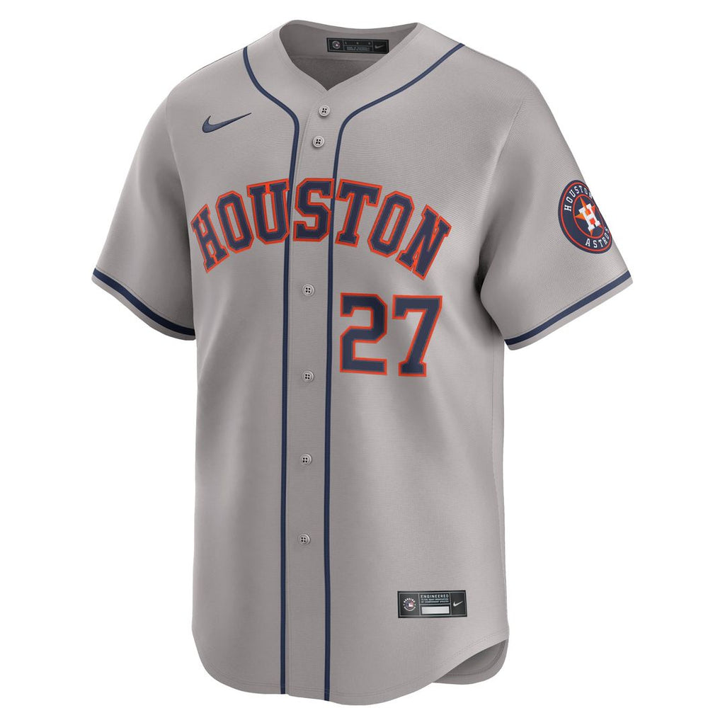 Men's Houston Astros Jose Altuve White Home Player Jersey