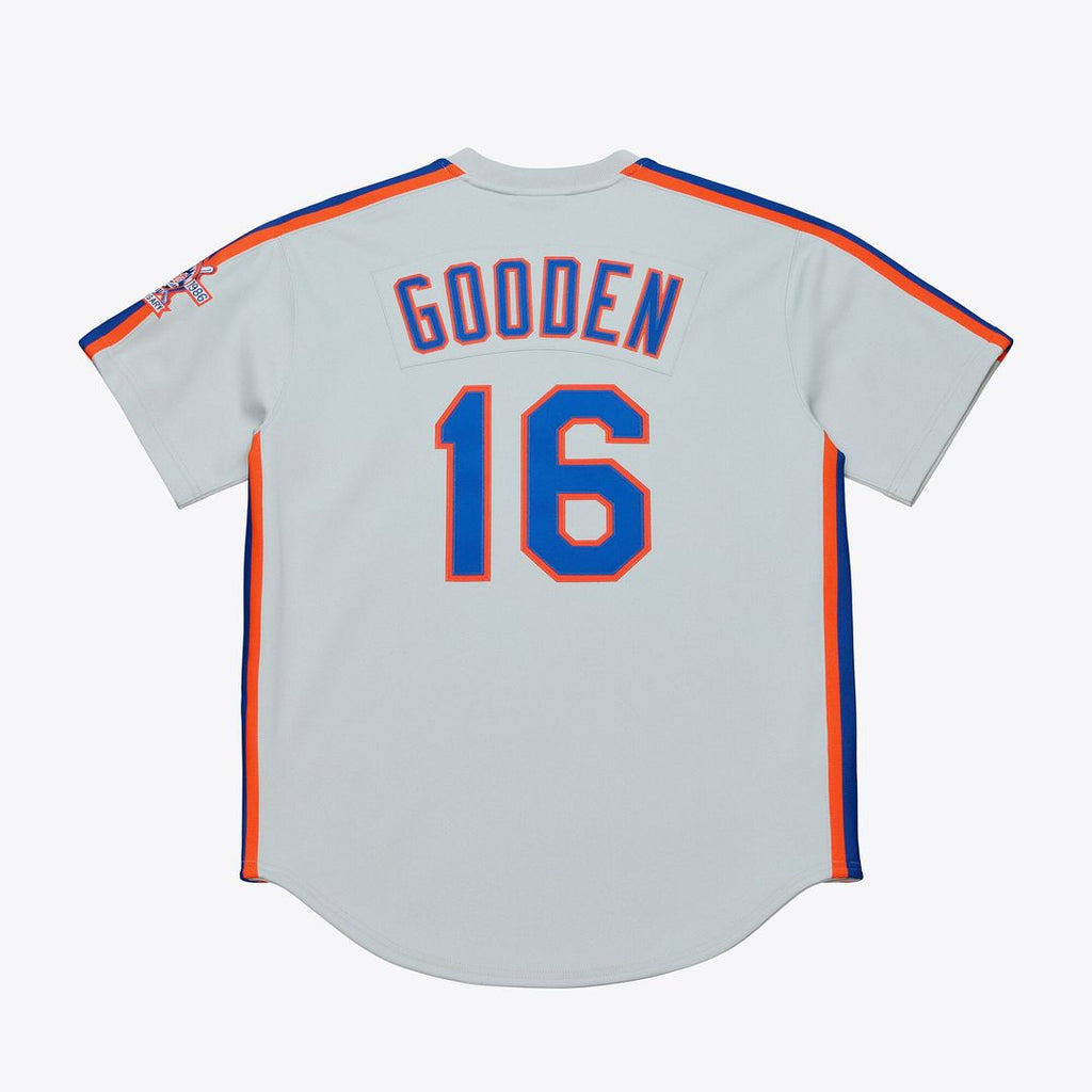 Men's New York Mets Dwight Gooden White 1986 Jersey