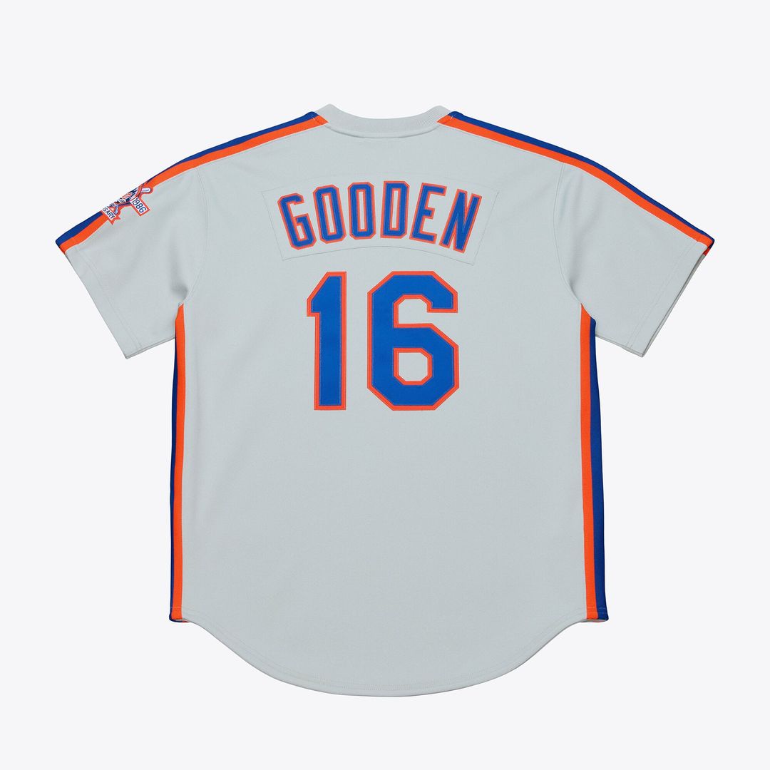Men's New York Mets Dwight Gooden White 1986 Jersey