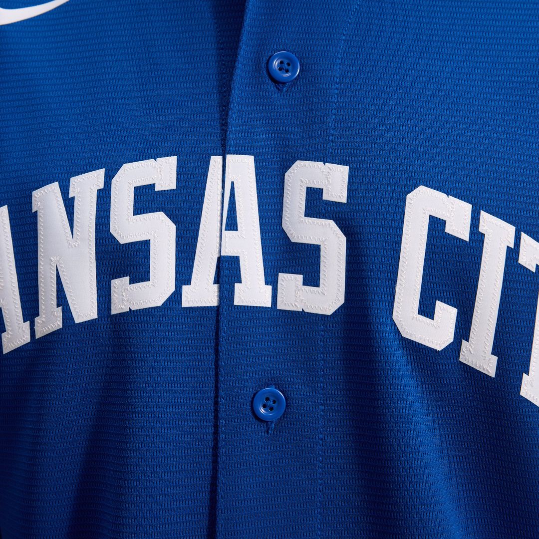 Men's Kansas City Royals Gray Road Replica Team Jersey