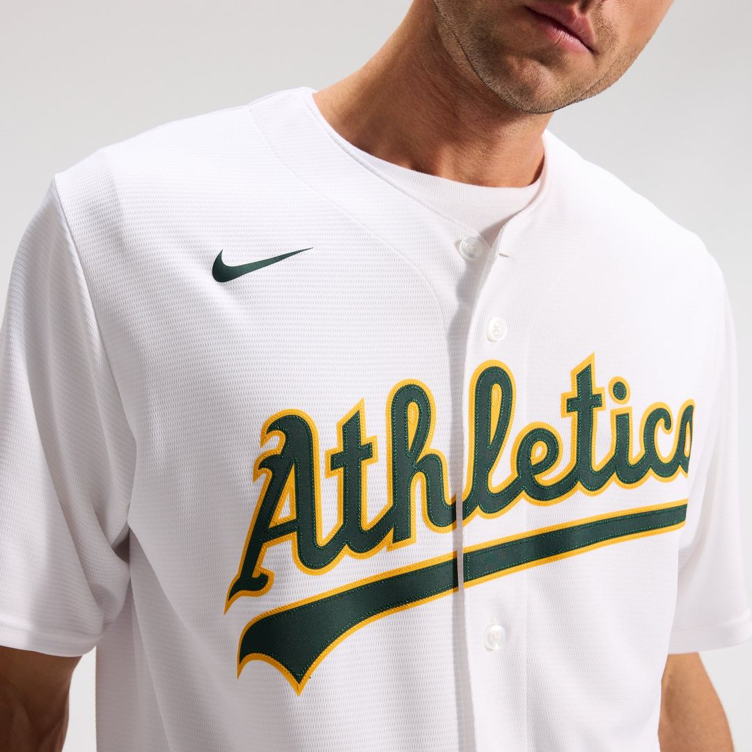 Men's Athletics White Home Replica Team Jersey