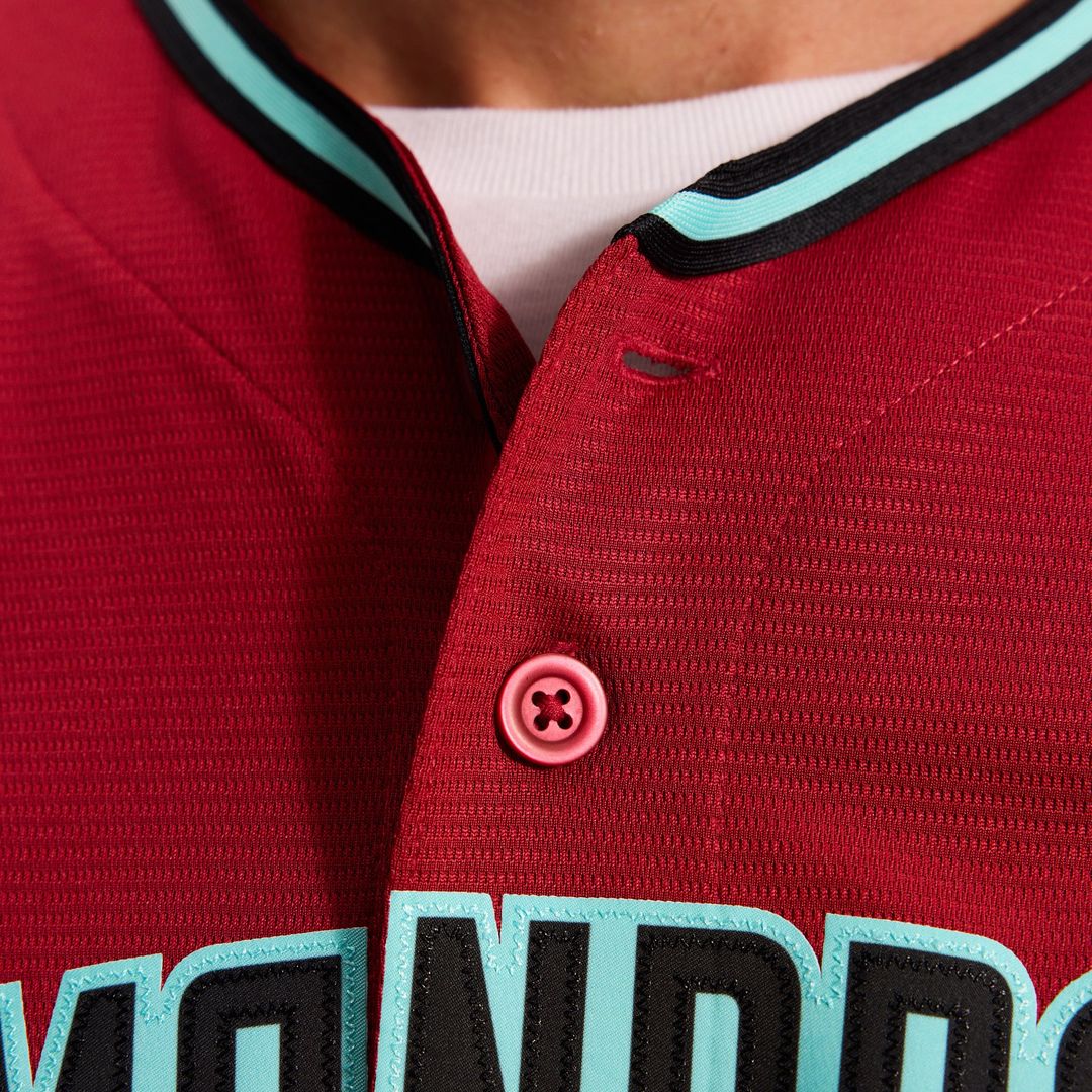 Men's Arizona Diamondbacks Corbin Carroll Crimson Alternate 2 Replica Jersey