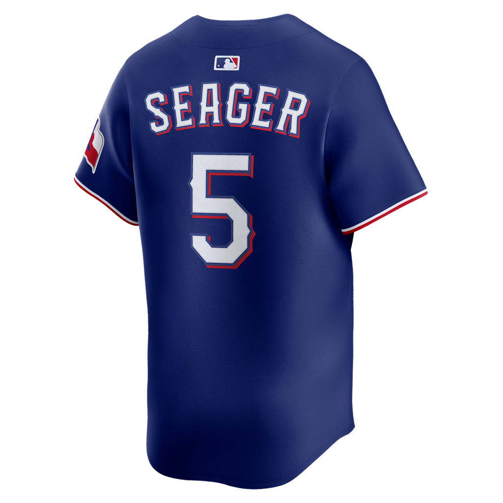 Men's Texas Rangers Corey Seager Royal Alternate 2 Jersey