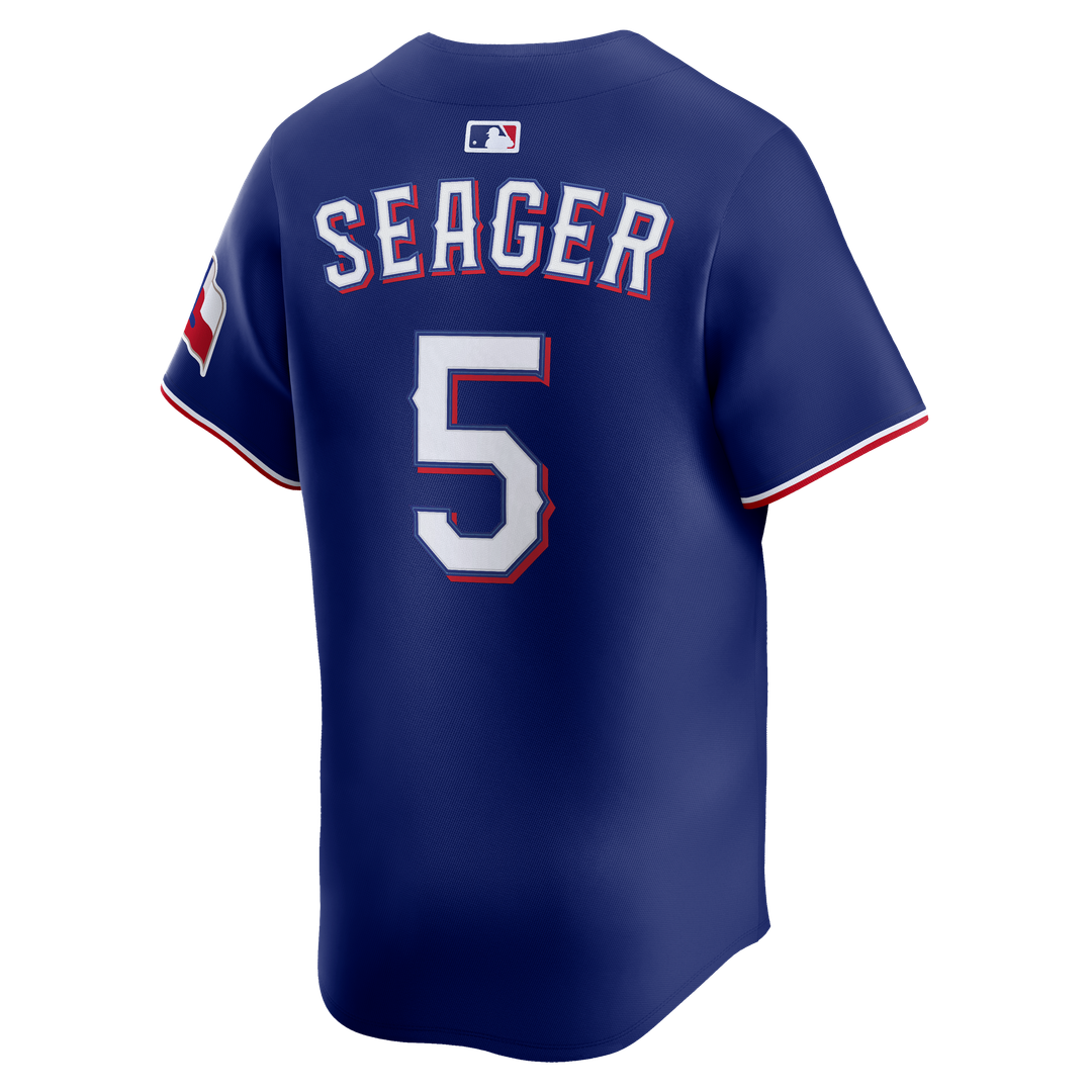 Men's Texas Rangers Corey Seager Royal Alternate 2 Jersey