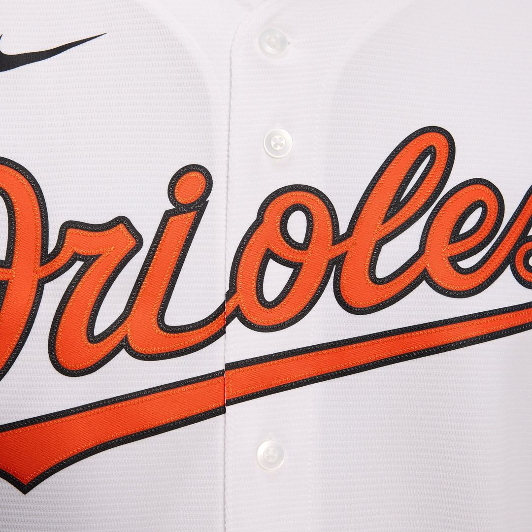 Men's Baltimore Orioles White Home Replica Team Jersey
