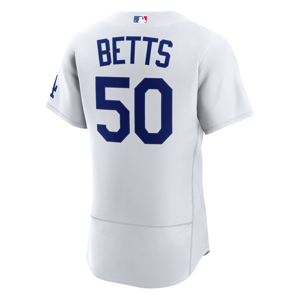 Men's Los Angeles Dodgers Mookie Betts White Home Jersey