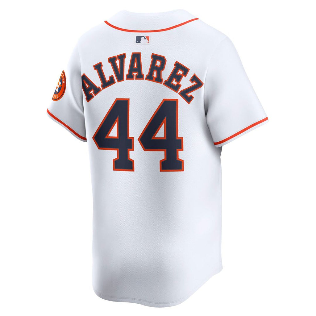 Men's Houston Astros Yordan Alvarez White Home Player Jersey