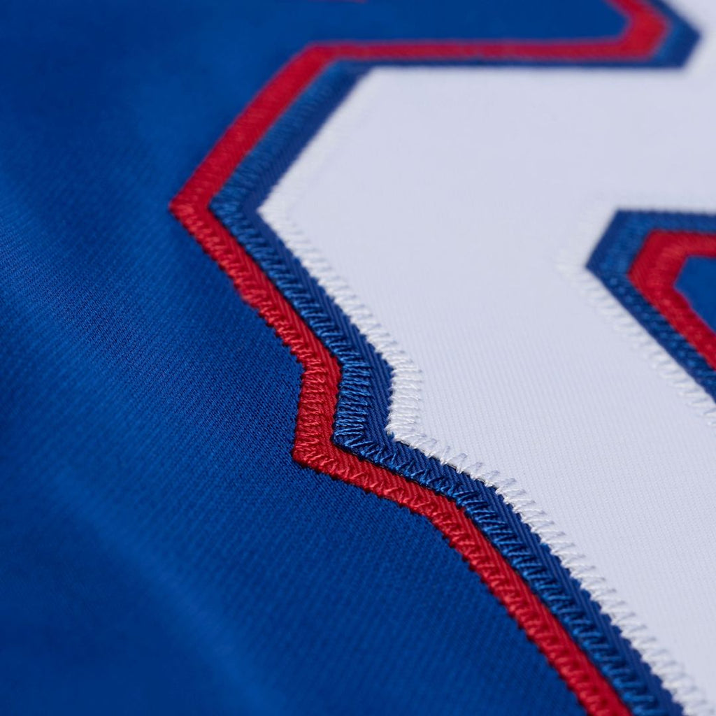 Men's Texas Rangers Adrian Beltre Royal Mesh Batting Practice Button-Up Jersey
