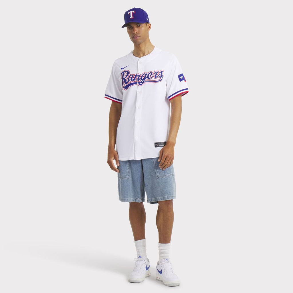 Men's Texas Rangers Corey Seager White Home Player Jersey